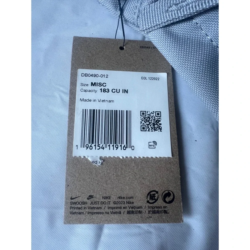 Nike Heritage Waistpack Wolf Grey Adjustable Belt Bag DB0490-012 NEW